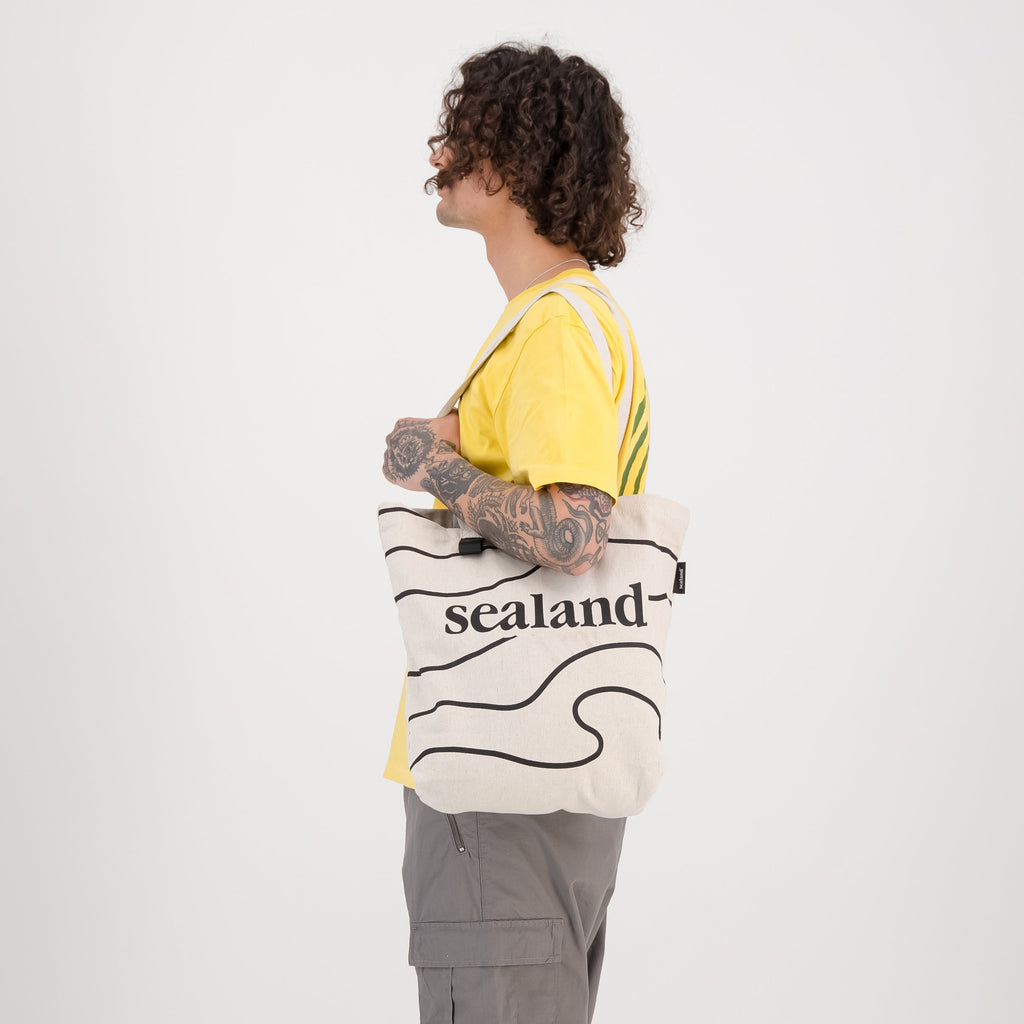 Sealand Printed Hemp Tote Bag